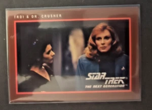  1991 Star Trek The Next Generation TNG #284 Troi & Dr. Crusher - Bild 1 von 2