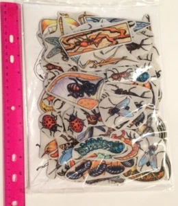 78 Creepy Crawlers Bugs & Insects Felt Figures for Flannel Board + Lesson Guide - Picture 1 of 2