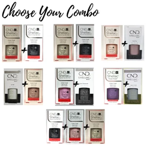 CND - Shellac Color Combos (Choose from 2-piece combo or 3-piece combo) - Picture 1 of 9