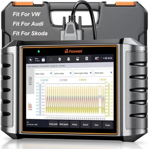 FOXWELL NT710 For VW Audi Bidirectional Car OBD2 Scanner Diagnostic ECU Coding - Picture 1 of 12