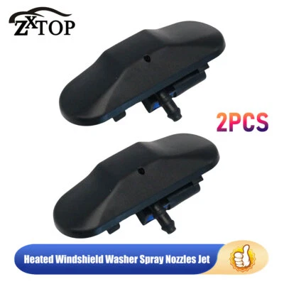 Pair For Audi A4 S4 A5 S5 Jet Nozzle Windscreen Washer Heated Spray Nozzle Jet - Image 1 of 4