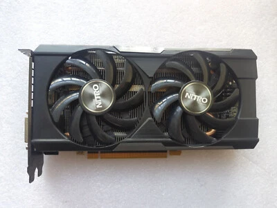 SAPPHIRE NITRO AMD Radeon R9 370 4GB GDDR5 PCI-E Graphics Video Card DP DVI HDMI - Image 1 of 4