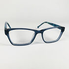 RED OR DEAD eyeglasses BLUE SQUARE glasses frame MOD: RUBBED AWAY