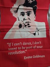 New Radical Tea Towel Emma Goldman Anarchist Activist Writer Revolution 