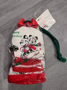Rare Vintage 1990's Avon Girls Panties Christmas Mickey Minnie 2 pack Size 6-8 - Picture 1 of 6