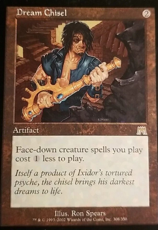 MTG 1x Dream Chisel, HP, Onslaught, Morph Commander Artifact Cost Face-Down - Image 1 of 1