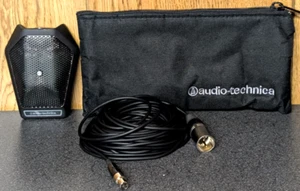 Audio-Technica U851R Unidirectional Condenser Boundary Mic + 25 Foot XLR Cable - Picture 1 of 15