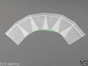 100 Small Reclosable Packing Zipper Bags 1.2" x 1.5" (30mm x 40mm) 4 Mil Thick - Picture 1 of 12