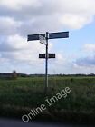 Photo 12X8 Roadsign On Eye Road South Green/Tm1775 At The Junction With N C2011