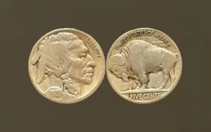 P Buffalo Nickel 1921 en buen estado - Imagen 1 de 1