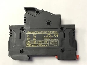 HiFi Tuning Supreme³ Sicherungshalter + 16A Automatensicherung Kupfer vergoldet - Picture 1 of 4