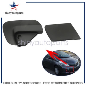 52127-52931 52129-0D050 Front Bumper Tow Hook Cover FIT Toyota Yaris 12-14 USA - Bild 1 von 15