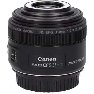 Lente auténtica Canon EF-S35/2,8 MACRO IS STM 270-004-011-8007 Foto 1 de 4