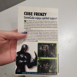 vintage y2k early 2000s nintendo gamecube re zero print article - Picture 1 of 3