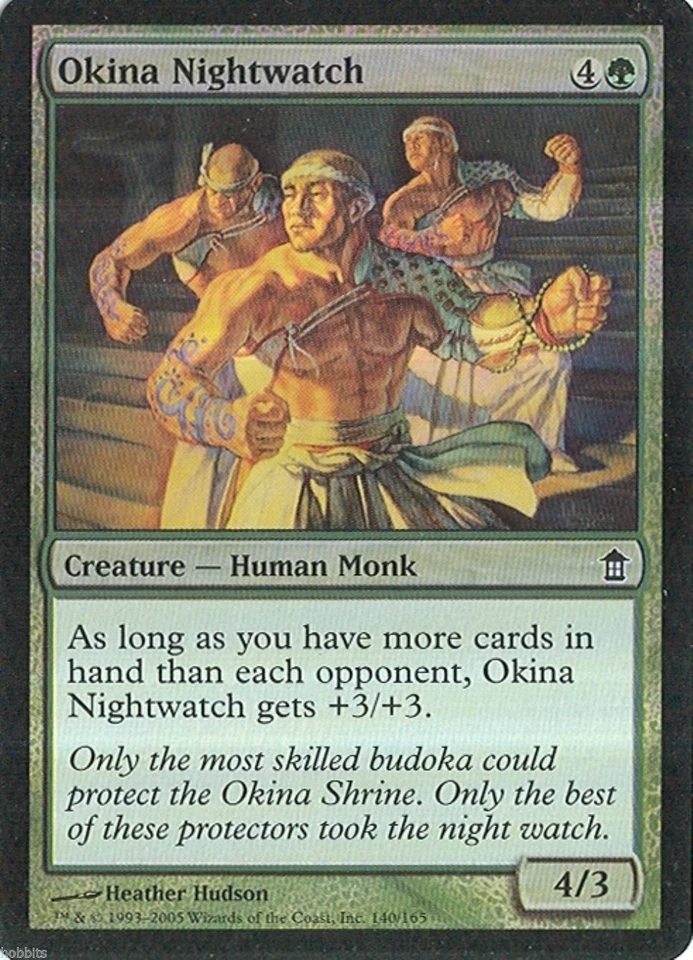 MTG - SOK - Okina Nightwatch - 2X - Foil - NM - Image 1 of 1