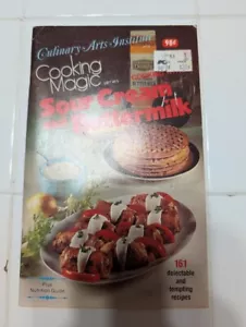 COOKING WITH SOUR CREAM AND BUTTERMILK By Culinary Arts Institute 1956 #121 - Picture 1 of 24