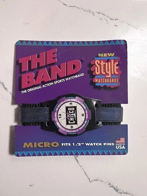 Correa de reloj envolvente deportiva de nailon Chisco The Band de colección años 90’s Y2K Foto 1 de 2