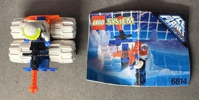 Vintage Lego Space Ice Planet Ice Tunnelator 6814 100% Complete W/Instructions - Image 1 of 4