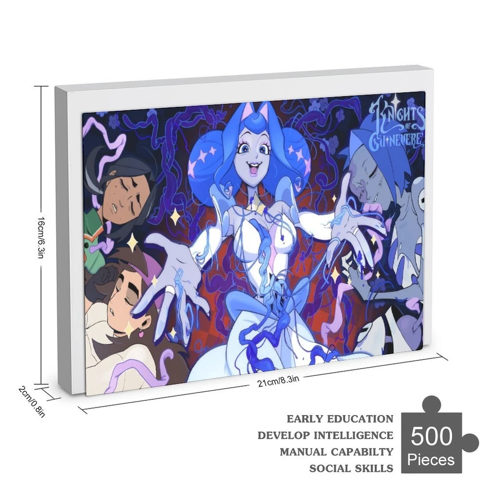 Knights of Guinevere Jigsaw Puzzle 500 Pieces Gift for Birthday Home Decor - Image 1 of 1