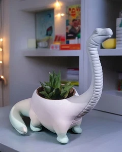 Herbivore Dinosaur Planter - Picture 1 of 32