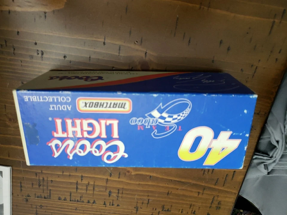 Matchbox Adult Collectibles #40 Nascar In A Glass Beer Bottle # 2770 Of 3,000 - Image 1 of 4