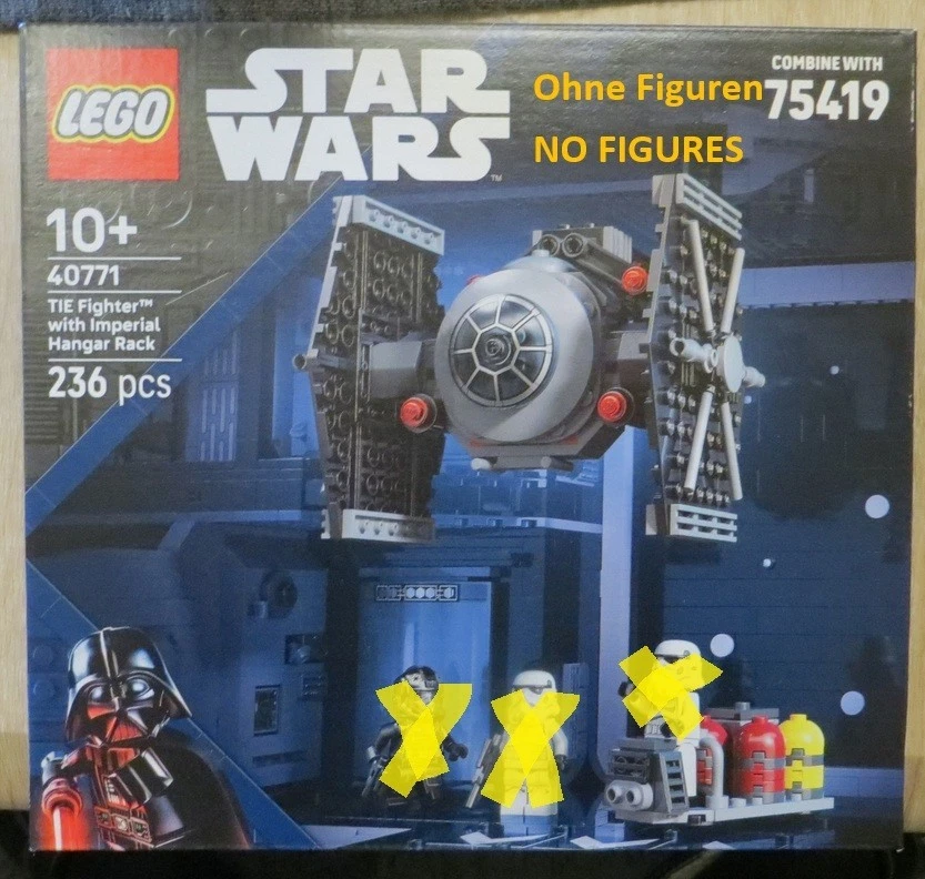 LEGO STAR WARS 40771 TIE Fighter mit Hangargestell zu 75419 - NEU OHNE FIGUREN - Bild 1 von 1