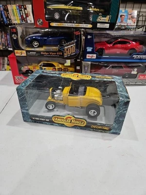 ERTL American Muscle 1/18 比例 - 1932 年福特街杆压铸模型 — 第 1/4 张图片