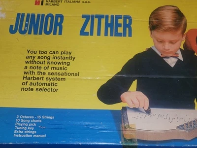 Harbert Italiana Junior Zither. Musical Instrument - Image 1 of 2