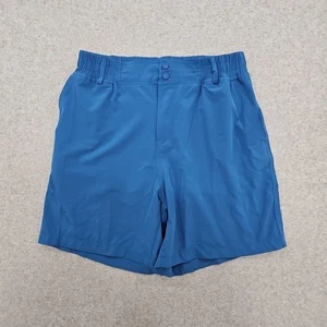 Burlebo Everyday Shorts Herren L blau Colorado Bear Print Taschen - Bild 1 von 10