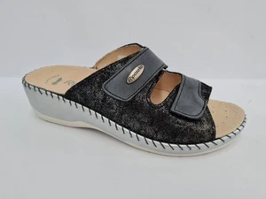 Riposella Ciabatta Donna Con Zeppa, Viviana C/Plantare Estraibile - Colore :Nero - Imagen 1 de 5
