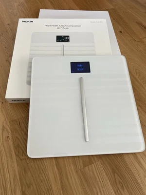 Withings Nokia Body Cardio Körperwaage Weiß BMI Wifi BT - Bild 1 von 4