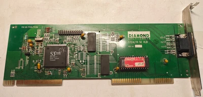 1995 Diamond Stealth SE VLB Rev A1 VESA Local Bus VGA Card FTUVL7322M 1 Mb DRAM - Image 1 of 4