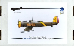 Czechmaster Models 1/72 CURTISS A-12 SHRIKE Bomber with Radial Engine - Picture 1 of 2