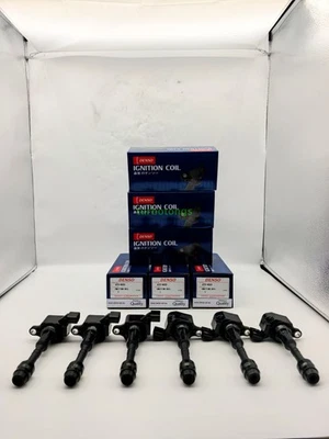 6X DENSO Ignition Coil 673-4023 for Nissan Pathfinder Maxima 22448-8J115 UF349 - Image 1 of 4