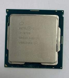 Processeur / CPU Intel Core i7 SRG13 i7-9700 3,0 GHz 12M socket 1151 8 cœurs - Photo 1/4