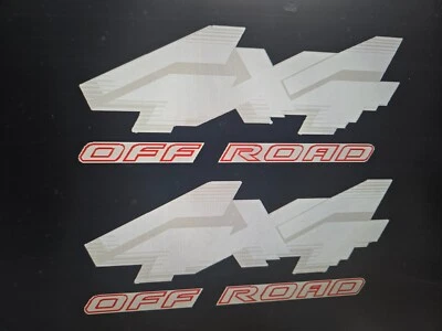 PAIR "4x4 OFF ROAD" Decals fit OBS 1992-1996 Ford F150, F250, F350 TOP QUALITY - Image 1 of 4