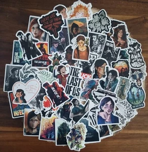🍀 50 The Last of Us Design Aufkleber Sticker für z.B. Laptop Skateboard Var. A - Afbeelding 1 van 1
