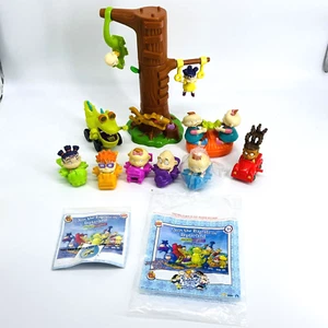 MIXED LOT OF VTG 90S-2000 BURGER KING NICKELODEON RUGRATS TOYS-TREE HOUSE-CARS - Picture 1 of 18