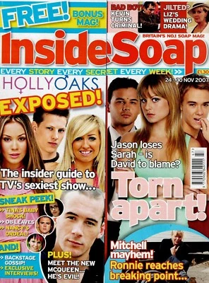 INSIDE SOAP Samantha Janus Hollyoaks Casualty Emma Barton Ben Richards - Image 1 of 2