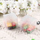 50 Clear Plastic Gift Candy Cupcake Boxes for Party Favors & Gifts (6cm)