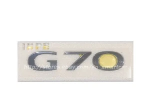 tapa maletero trasero emblema G70 apto Genesis G70 2022 2023 2024 2025 - Imagen 1 de 1