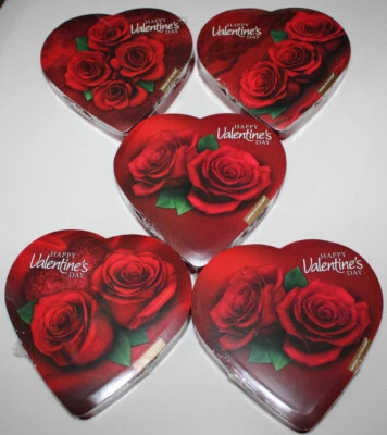 Corazones de chocolate surtidos Elmer (PAQUETE DE 5) 5 sabores 25 piezas - 10 oz Foto 1 de 3