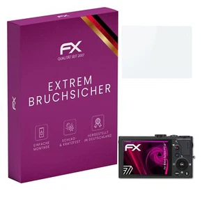 atFoliX Glasfolie für Nikon Coolpix P310 Panzerfolie 9H Schutzpanzer - Bild 1 von 8