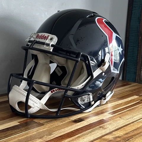HOUSTON TEXANS NFL Riddell Revolution Speed Full Size AUTHENTIC Football Helmet Cover