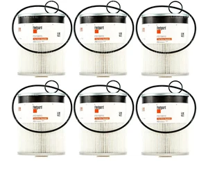 6 PCS Fleetguard FS19915 L9915F Fuel Filter Cummins with Water Separator Elemax - Bild 1 von 5