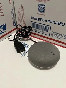 Google Home Mini H0A Google Assistance Bluetooth/Wifi Smart Speaker TESTED! - Picture 1 of 3
