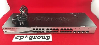 D-LINK 24-Port GbE & 4-Port SFP Web Managed Smart Switch DGS-1210-28 - Image 1 of 4