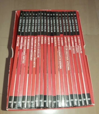 IL CINEMA DI PASOLINI SERIE COMPLETA 19 DVD + BOOK  - Image 1 of 3