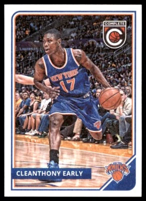 2015-16 Panini Complete Cleanthony Early New York Knicks #88 Foto 1 de 2
