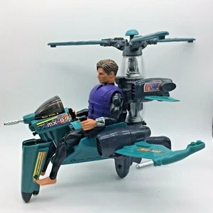 Mattel Max Steel MX-99 HELI JET 2 in 1 Vehicle & Action Figure Lot   - Picture 1 of 9